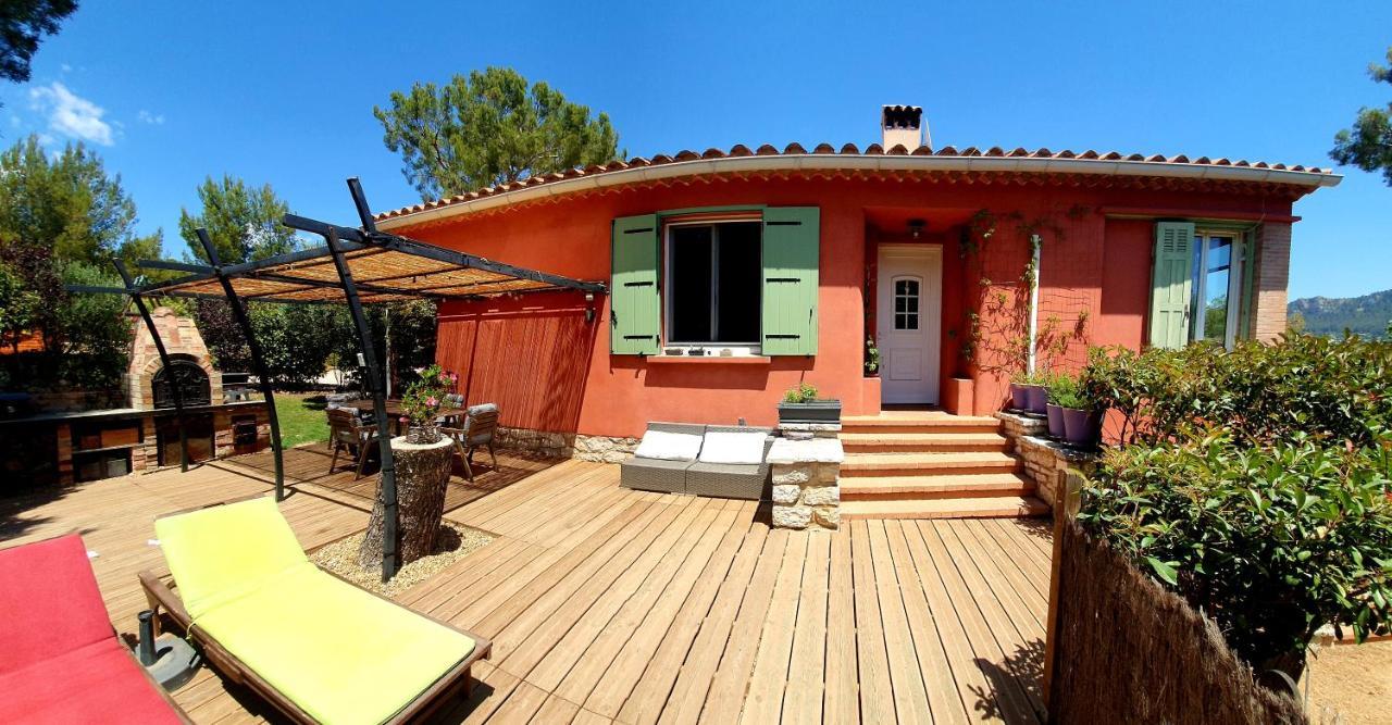 Appartements Avec Jardin Dans Villa Rocaille كاسيس المظهر الخارجي الصورة