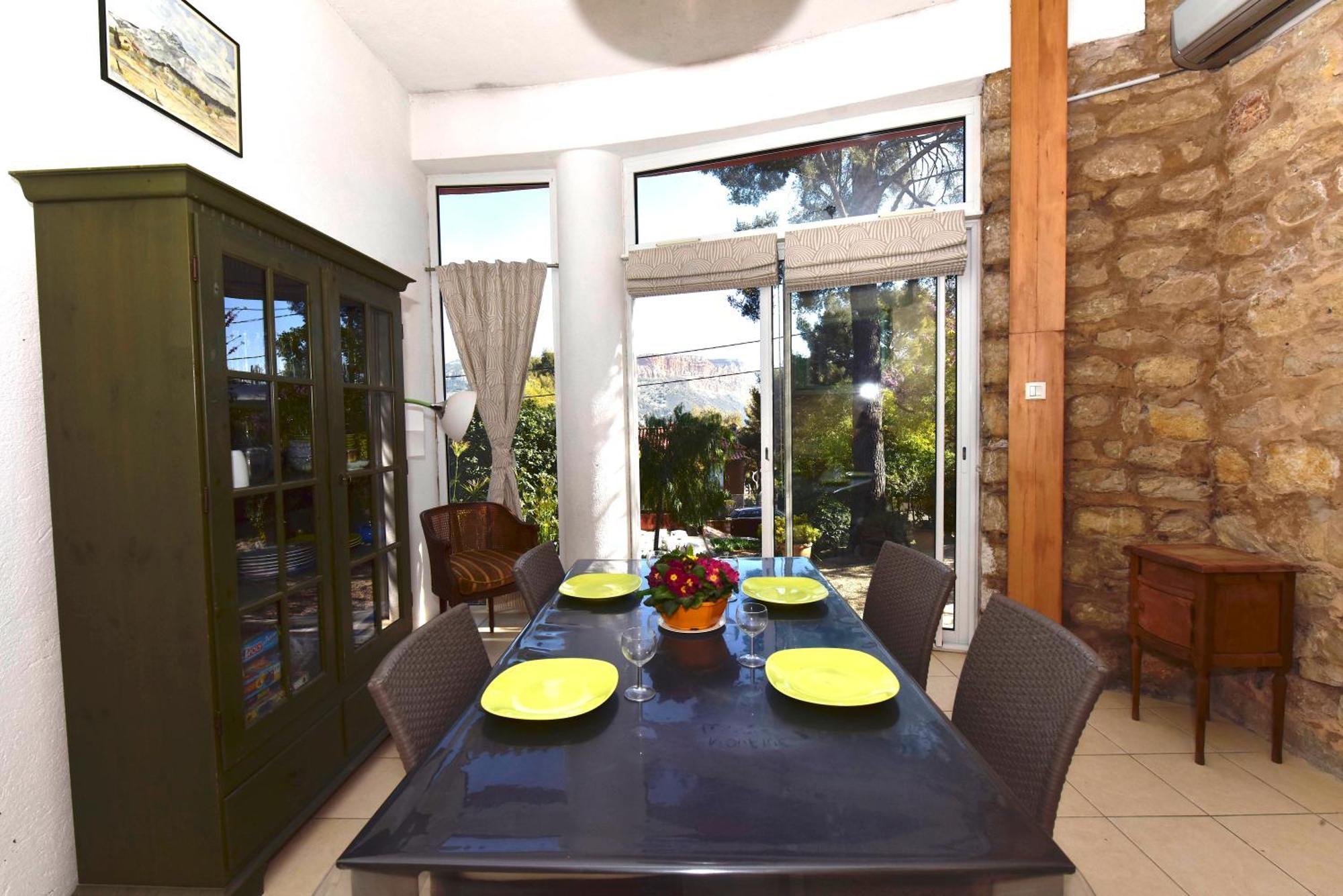 Appartements Avec Jardin Dans Villa Rocaille كاسيس المظهر الخارجي الصورة