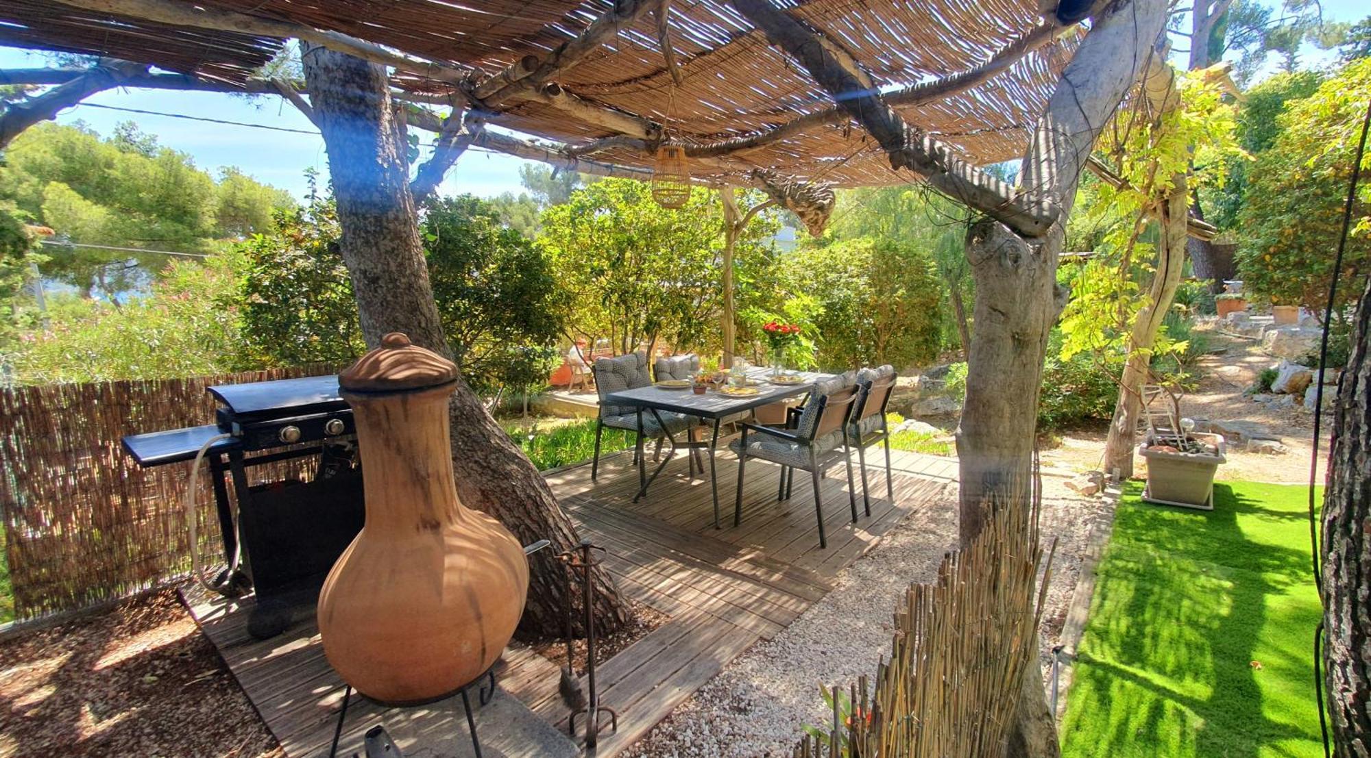 Appartements Avec Jardin Dans Villa Rocaille كاسيس المظهر الخارجي الصورة