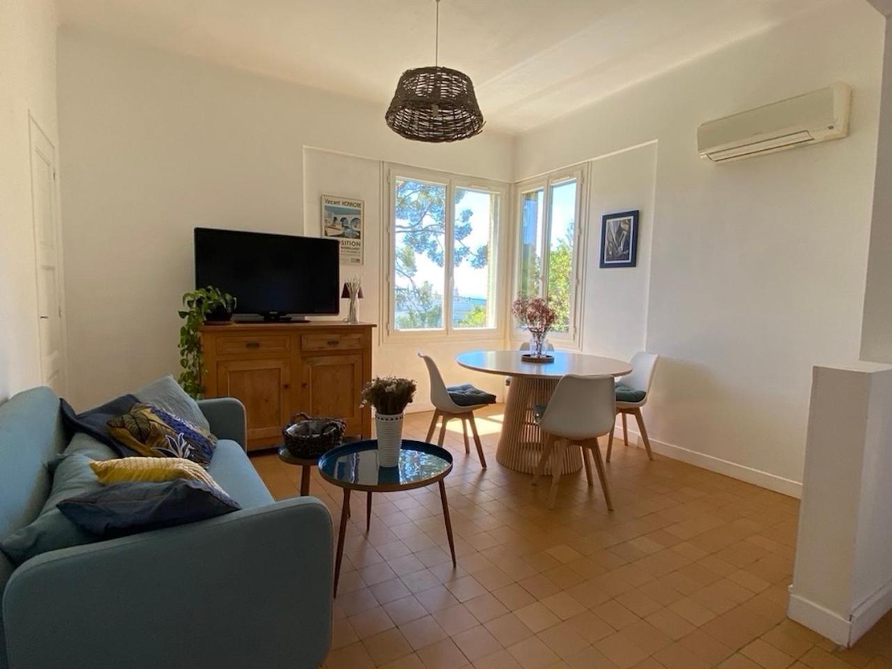 Appartements Avec Jardin Dans Villa Rocaille كاسيس المظهر الخارجي الصورة