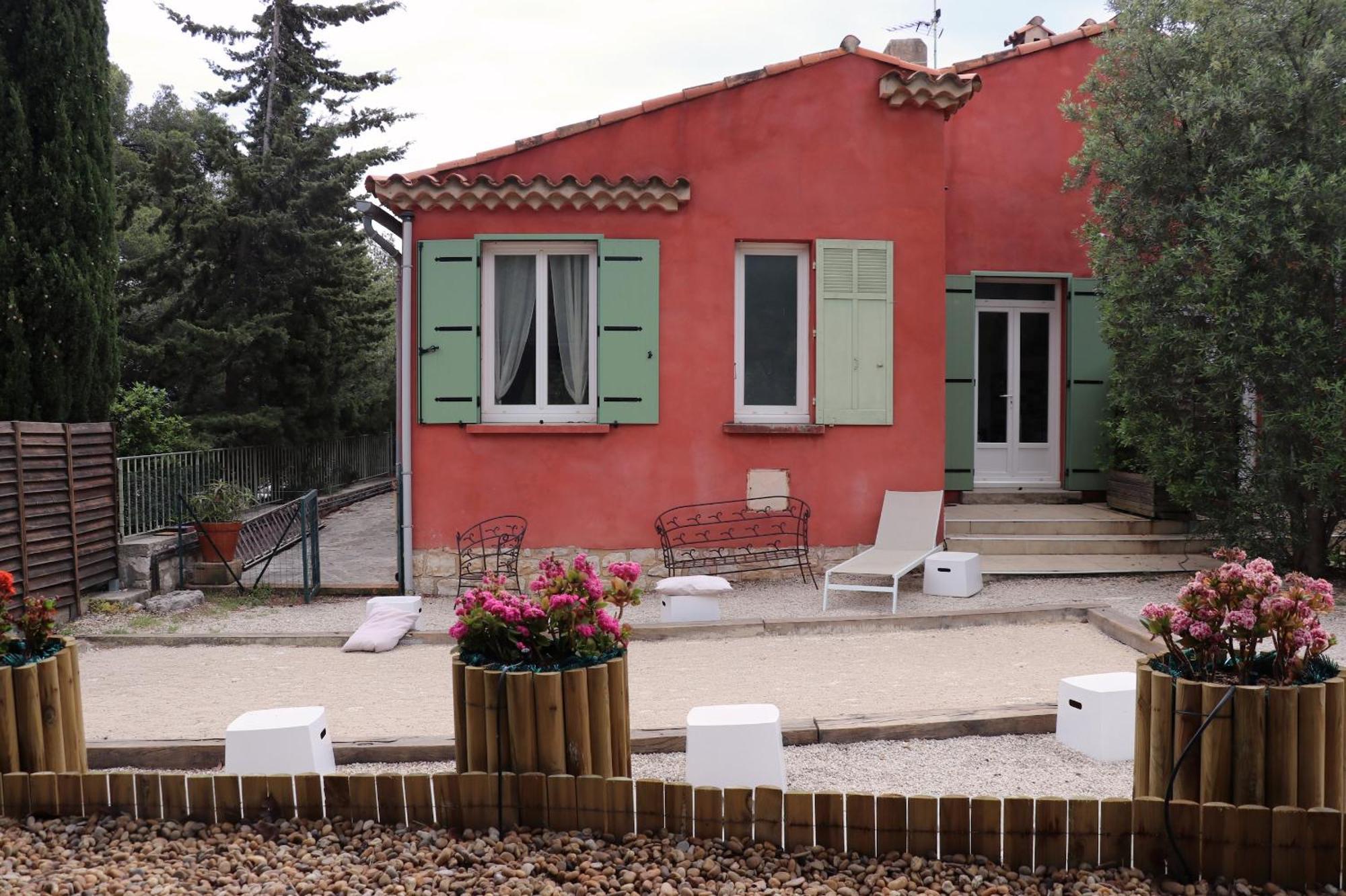 Appartements Avec Jardin Dans Villa Rocaille كاسيس المظهر الخارجي الصورة